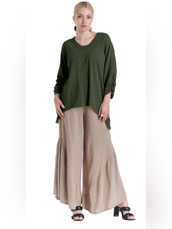 Oh My Gauze! Tops - Oh My Gauze Irene Tunic In Sage Green Size 1 Medium